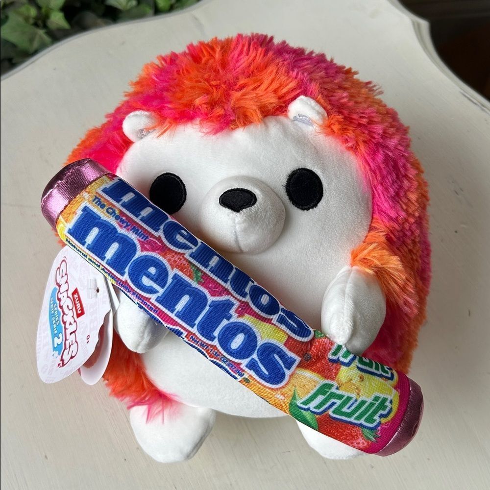 Zuru Colorful Heidi Hedgehog Plush with Mentos New